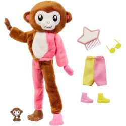 Barbie Cutie Reveal Jungle Monkey