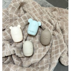 Pastel Dieren Silicone Bad speeltjes