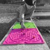 Knikker Spel Plank Roze