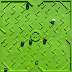 Knikker Spel Plank Groen