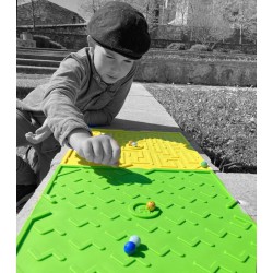 Knikker Spel Plank Groen