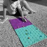 knikker spel plank paars
