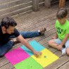 Knikker Spel Plank turquoise