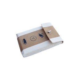 Montessori 2-delige zandbak met flashcardhouder
