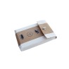 Montessori 2-delige zandbak met flashcardhouder