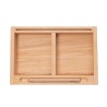 Montessori 2-delige zandbak met flashcardhouder