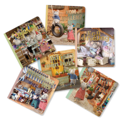 Kinderboekjes - Mini Bibliotheek (Dutch)- Het Muizenhuis