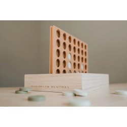 Houten vier op een rij