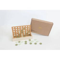 Houten vier op een rij