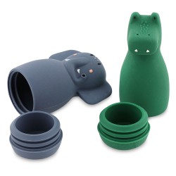 Badspeelgoed Squeezy Dieren - Mrs. Elephant & Mr Crocodile