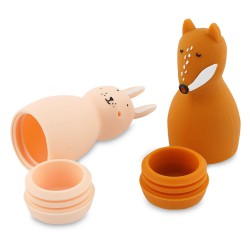 Badspeelgoed Squeezy Dieren - Mrs. Rabbit & Mr. Fox