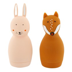Badspeelgoed Squeezy Dieren - Mrs. Rabbit & Mr. Fox