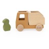 Trixie Houten Dieren Vrachtwagens, 4dlg