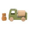Trixie Houten Dieren Vrachtwagens, 4dlg