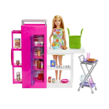 Barbie Pop met Droomkeuken Speelset